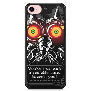 Personalized iphone case samsung 5,5s,6,6s,7,8,se,x,11,12,13,14,15,16 the legend of zelda majora's mask you've met with a terrible fate