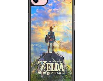 Case for iphone and samsung the legend of zelda breath of the wild link