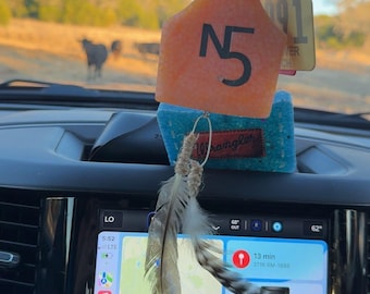 Etiqueta de vaca personalizada Freshie