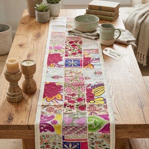 Boho Hippie Boho Bohemian Bohemian Boho Boho Bohemian Bohemian Patchwork Tischdekoration