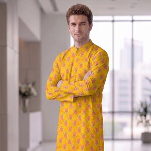 cotton haldi dress for men Haldi Dress for Men