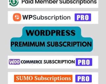 WPSubscription Pro | Paid Member Subscriptions Pro | WooCommerce Subscriptions | Sumo Subscriptions | WordPress Subscription Plugin