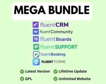 WordPress Marketing Automation Plugin Bundle: FluentCRM, Community, Boards, Forms, Support