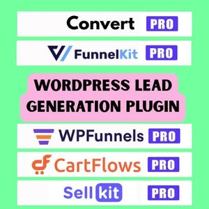 Konvertieren Pro | FunnelKit Trichter-Generator | WPFunnels Pro l CartFlows Pro | Verkaufseinheit | WordPress Opt-in für Plug-Ins | Precative Licence