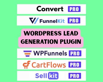 WordPress Plugin Bundle: FunnelKit, WPFunnels, CartFlows, SellKit (GPL License)