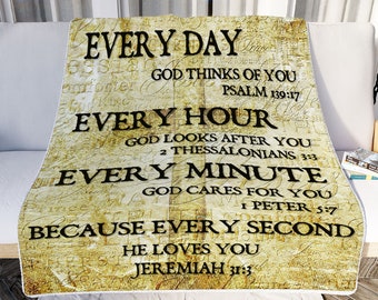 New Year Gift Love Jesus Fleece Blanket, Birthday Gift New Year Gift Love Jesus Fleece Blanket, Birthday Gift