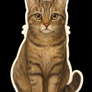 Kiss-Cut Stickers Laptop Sticker Animal Art Sticker Wildlife Animal Sticker Forest Animal Sticker Woodland Creature Sticker Animal Stickers