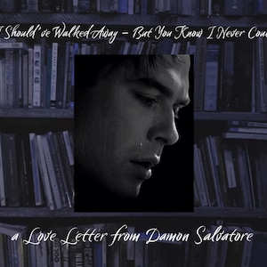 The Things I’d Burn the World For – Damon Salvatore Love Letter (Digital Download)