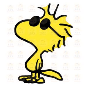 Cool Woodstock With Sunglasses Snoopy Svg Png Pdf Cmyk Jpg File 3375x3375