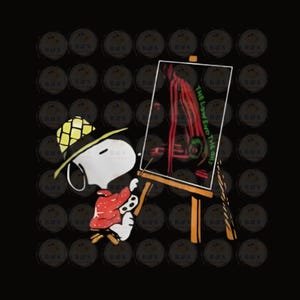 Snoopy Painting Hip Hop Art Png Pdf Cmyk Svg Jpg File 3375x3375