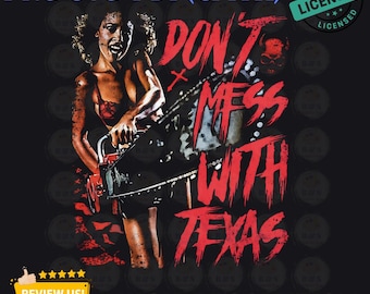 No te metas con la mujer del terror de Texas, motosierra, PNG, SVG, PDF (CMYK), 3375 x 3375