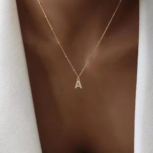 Personalized Letter Pendant