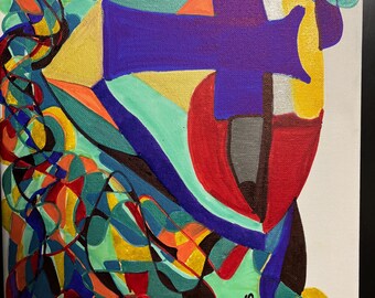 Wall Painting - Soldier of God