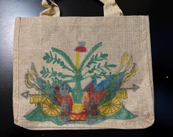 Ayisyen  Burlap Bag