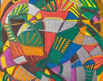 Wall Painting - Faceless