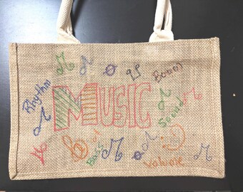 Music Tote Bag