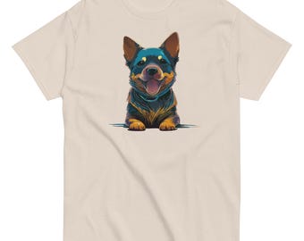 Happy Puppy Graphic T-Shirt | Funny Dog Lover Gift