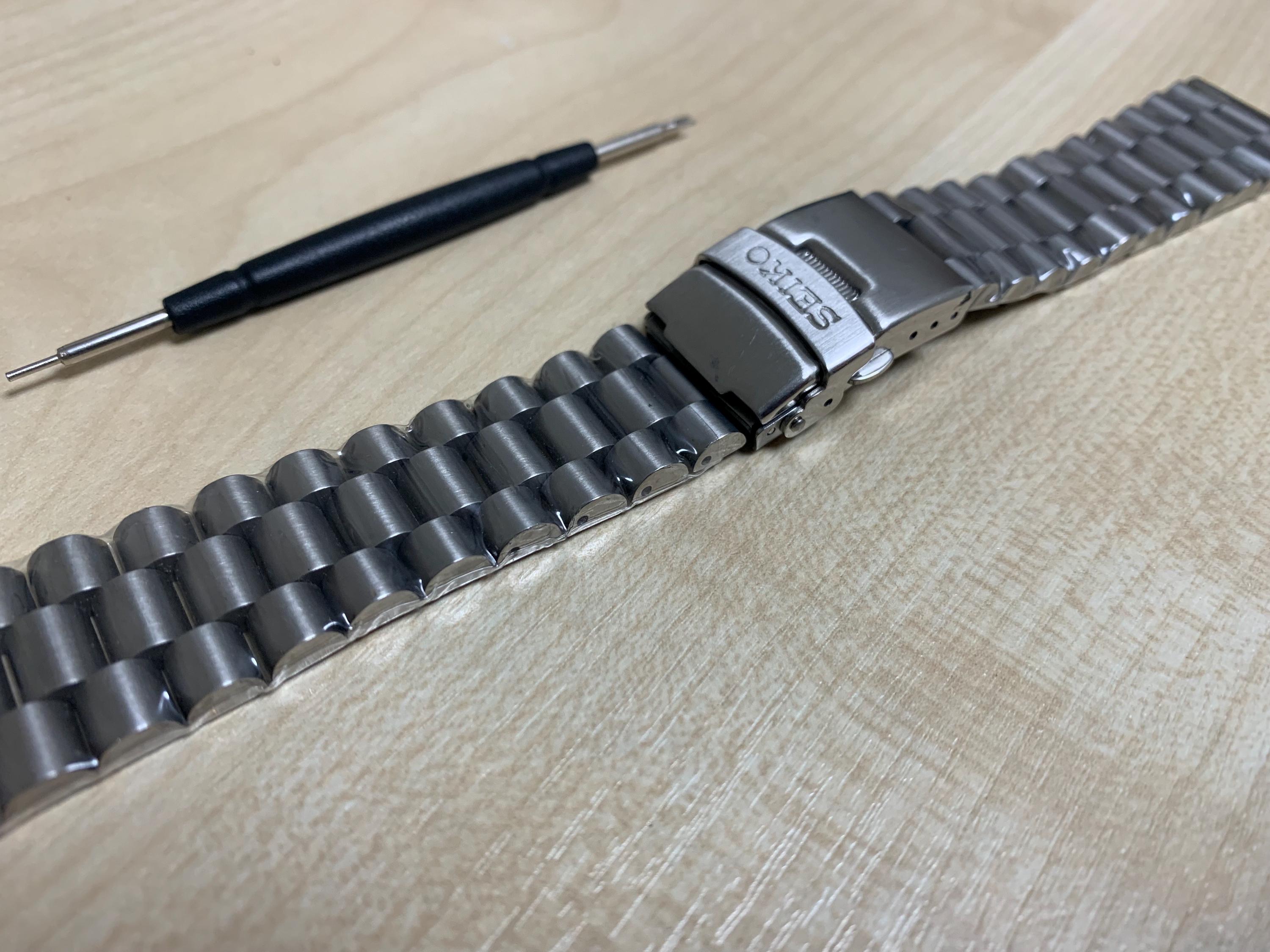 Bracelet 6T63 00J0/ L00F016J0 Cuir Marron SEIKO | Bijouterie