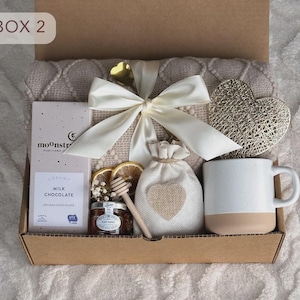 Hygge Gift Box with Blanket, Thank you gift, thank you gift for friend, thank you gift box, thank you gift mentor, teacher, coworker