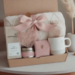 Hygge Gift Box with Blanket, Thank you gift, thank you gift for friend, thank you gift box, thank you gift mentor, teacher, coworker