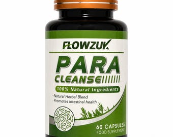 Paracleanse 60 Vegan Capsules, Wormwood, Black Walnut & Clove, Herbal Supplement