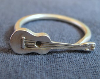 Ukulele Ring-Guitar Ring-Made in Hawaii-musician gift