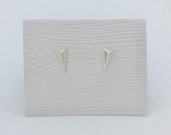 Pyramid post earrings