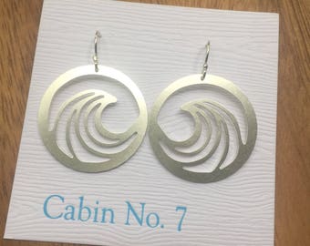 Wave earrings