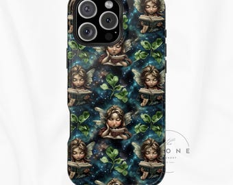 Fairycore Bookish Magnetic Phone Case, Fairy Book Lover Cozy Witch, Romance Gift, Compatible with iPhone 17, 16, 15, 14, 13