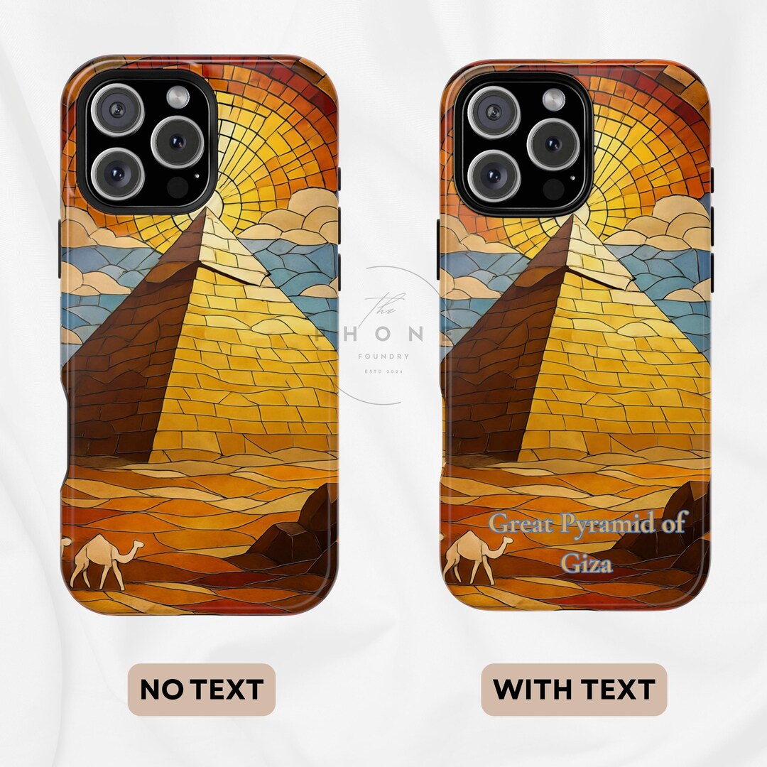 World Wonders Collection, Great Pyramid of Giza Magnetic Phone Case ...