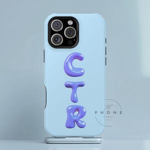 LDS CTR Tough Phone Case, Choose The Right Christian Gift, Faith Based Acronym Cover Compatible with iPhone, Galaxy, Google