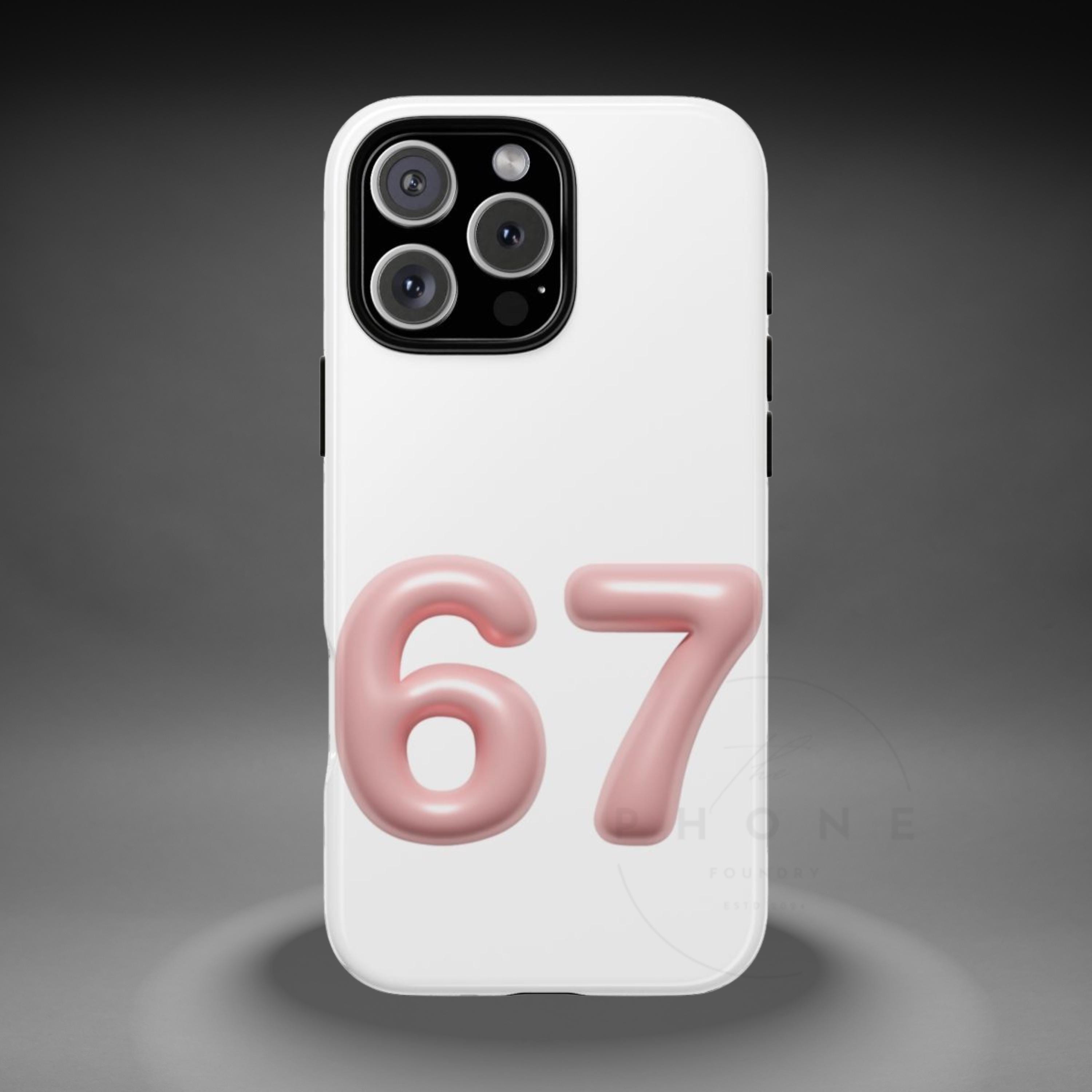 6-7 Meme Tough Phone Case, Pink Viral Trend Number Design, Funny Minimalist 67 Case, Compatible With Iphone, Galaxy, Google - Etsy 6-7 Meme Tough Phone Case, Pink Viral Trend Number Design, Funny Minimalist 67 Case, Compatible With Iphone, Galaxy, Google - Etsy