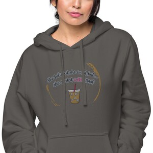 Sudadera unisex con capucha teñida con pigmentos