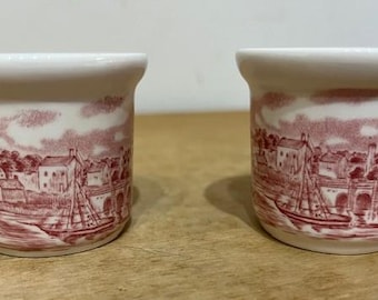 Johnson Brothers Old Britain Castles Pink Egg Cup 281588df – zestaw 2 sztuk