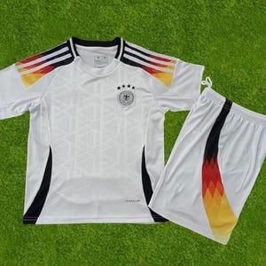 Maillot enfant Allemagne 2024 domicile –  Personnalisable – Ensemble de football garçon (maillot + short) - Customizable Jersey