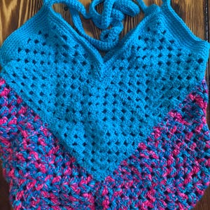Crochet beach bags