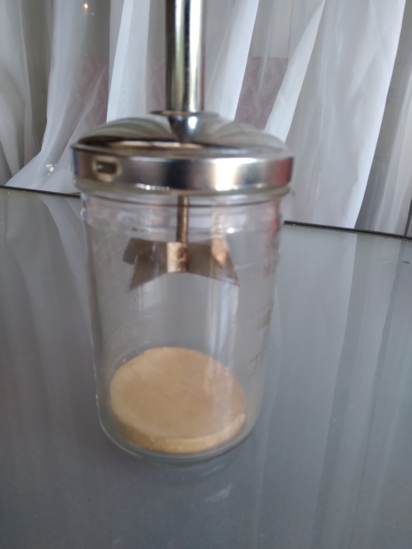 Glass Jar Chopper Vintage Kitchen Gadget Fun Funky Kitchen Etsy Australia