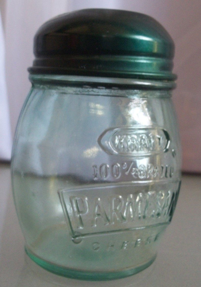 Kraft Parmesan Cheese Shaker Vintage Kitchen Decor Glass Etsy