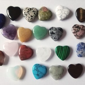 Mini Crystal Heart | One Intuitively Chosen Stone | Small Polished Surprise | 0.75–1 Inch | ADD-On only