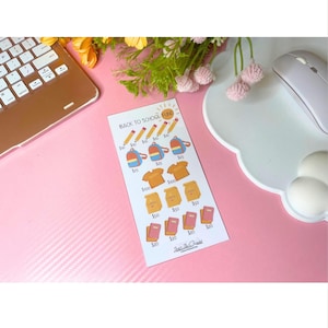 Back to School Laminated Savings Challenge | Cash Stuffing Tracker | Financial Planning and Budgeting Tool | Budgeting Planner | School Fund