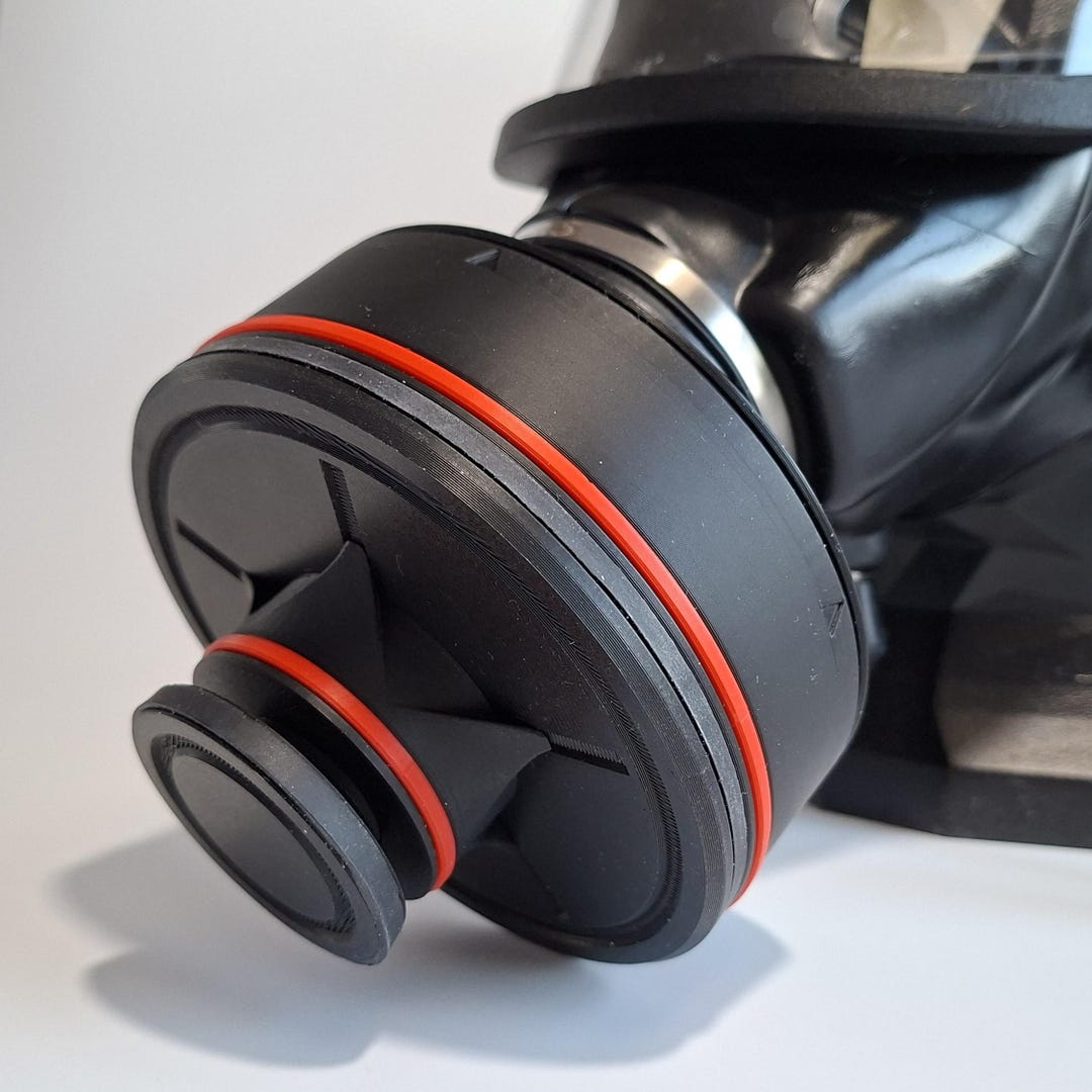Mask Threads Modular Filter Adapter for M40 Mask Threads (with Optional Air ...