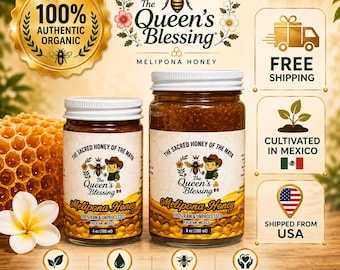 Melipona Honey with Bee Pollen: Mayan Harvested, Yucatán Mexico