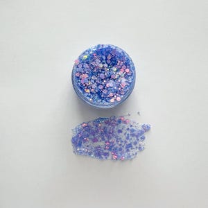 Hair Glitter | blue hair glitter gel | toddler glitter gel | body glitter | girls hair glitter | glitter hair gel | hair gel