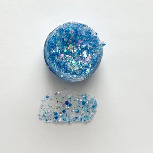 Hair Glitter | blue hair glitter gel | toddler glitter gel | body glitter | girls hair glitter | glitter hair gel | hair gel