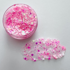 Hair Glitter | pink hair glitter gel | toddler glitter gel | body glitter | girls hair glitter | glitter hair gel | summer glitter | mermaid