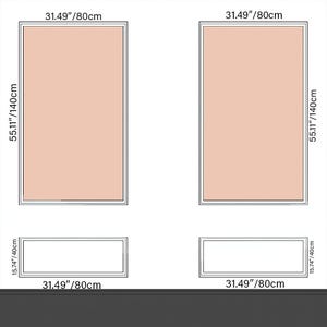 Custom Order – Precut Wall Molding Kit | Personalized Wall Panel Design | Made-to-Measure DIY Trim Set