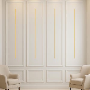 Wall Molding Kit – Precut Decorative Wall Panels | DIY Wainscoting Trim