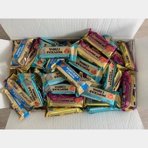 Barras uzbekas de arcilla marina azul, verde y rosa, 50-70 g