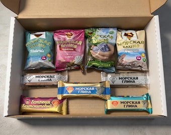 Uzbek Clay Set – Natural Clays – Sea Clays | 800 g