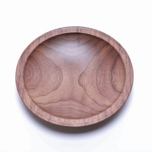 Wild Black Walnut Wooden Ring Dish   #2360   5 7/8&quot; x 1 1/8&quot;